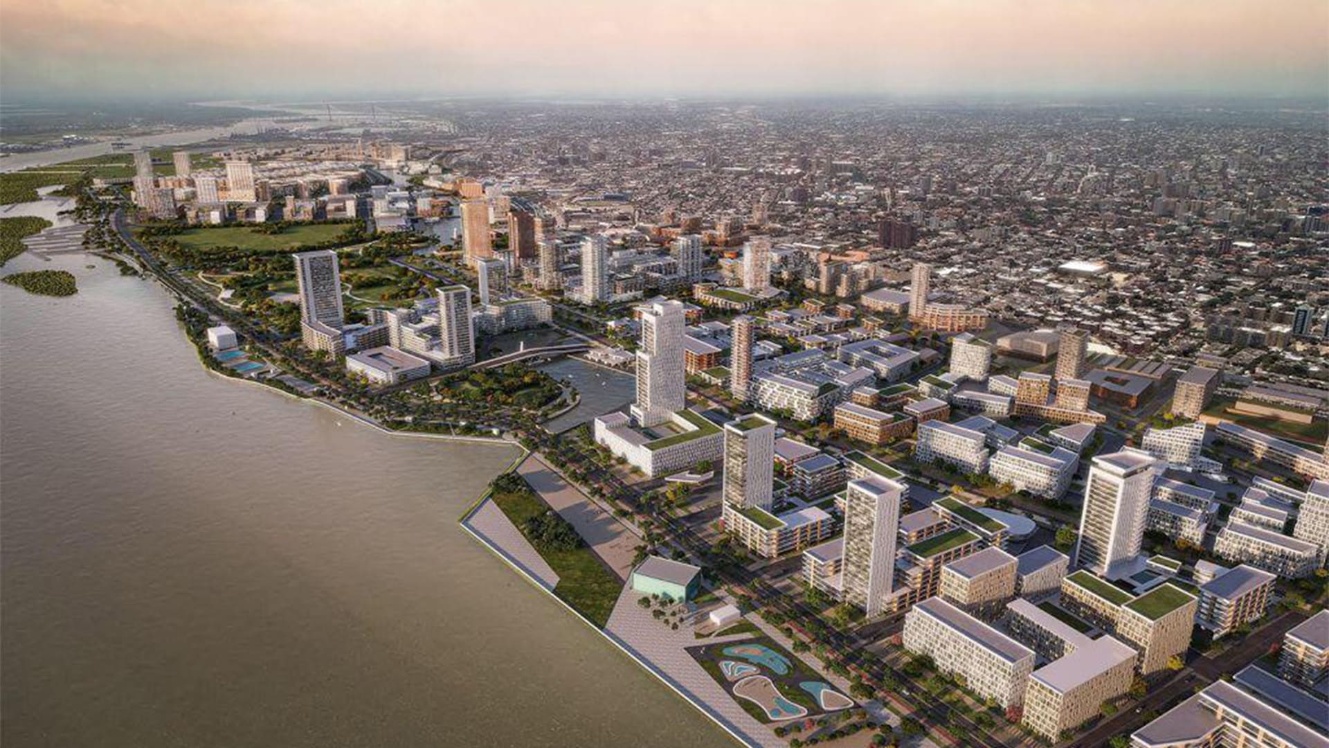 Ciudad del Río - Transformación urbana del Gran Malecón en Barranquilla